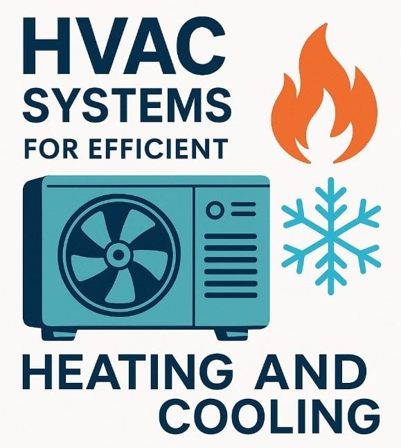 HVAC systems for heating and cooling